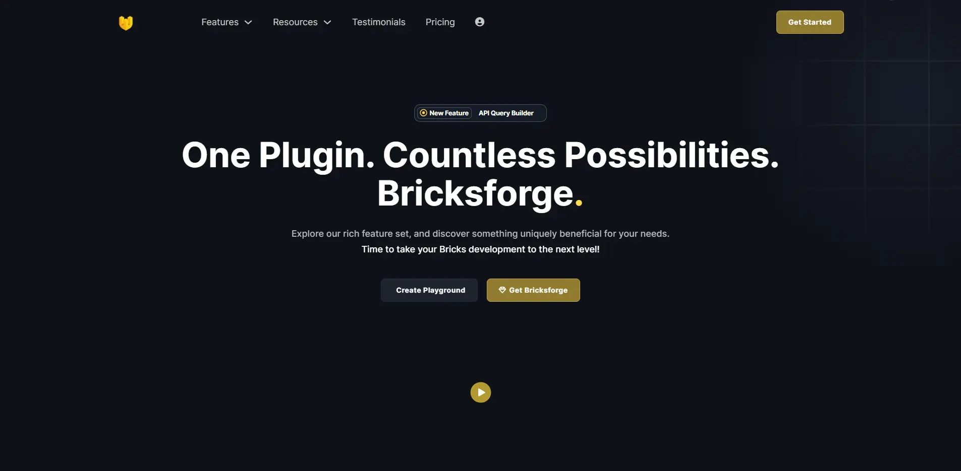Bricksforge website