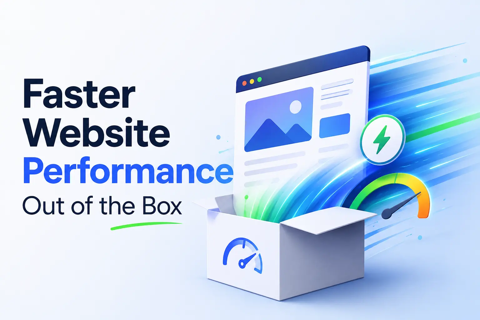 Faster website performance out of the box
