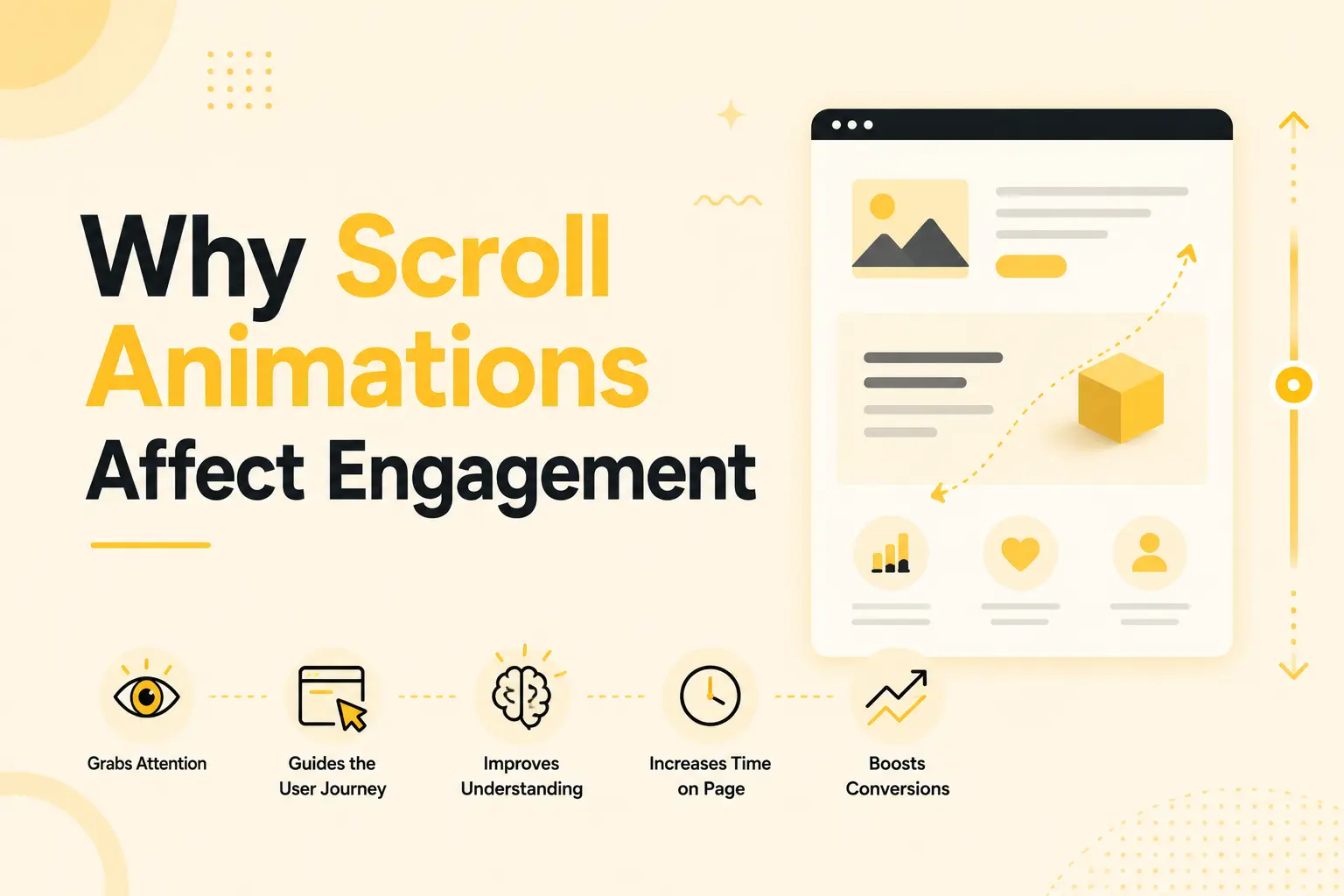 Why scroll animations affect engagement