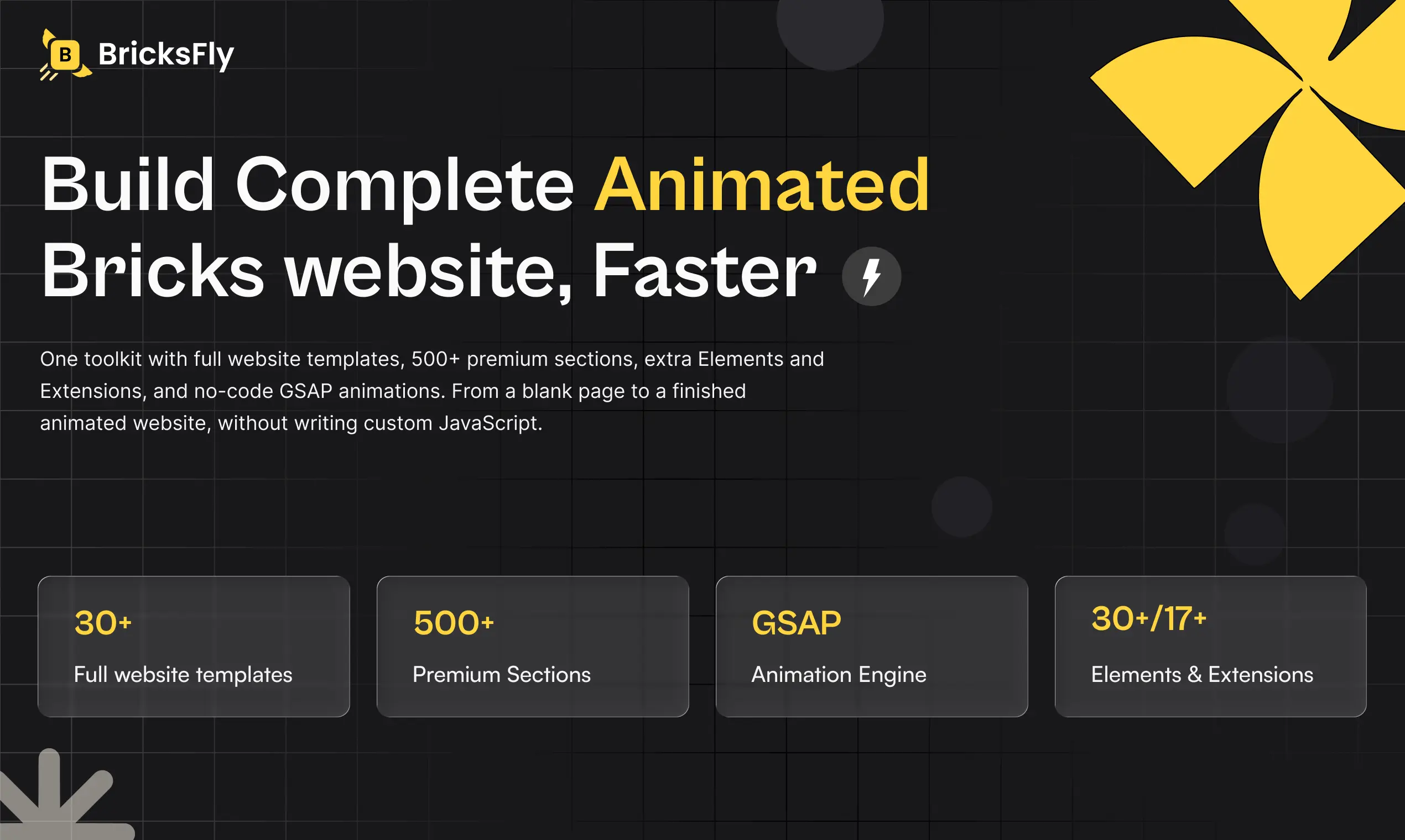 Bricksfly build bricks website