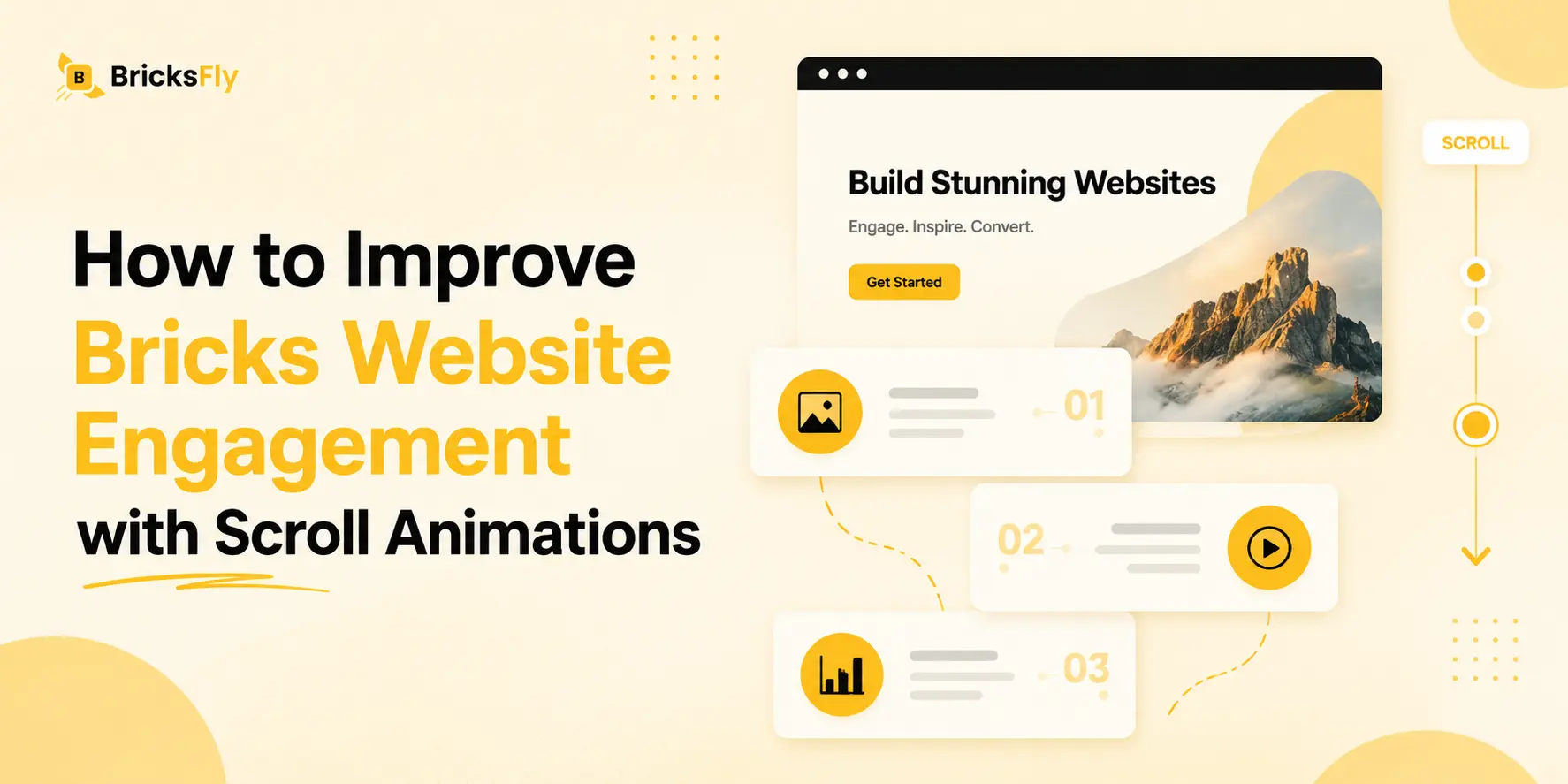 How to improve bricks website engagement with scroll animations