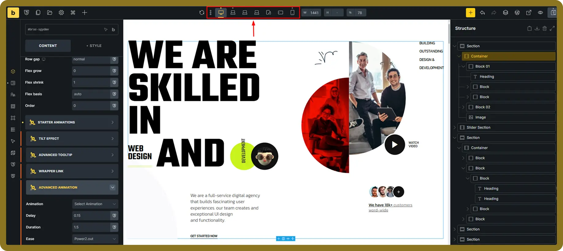 Maintain responsive design and performance