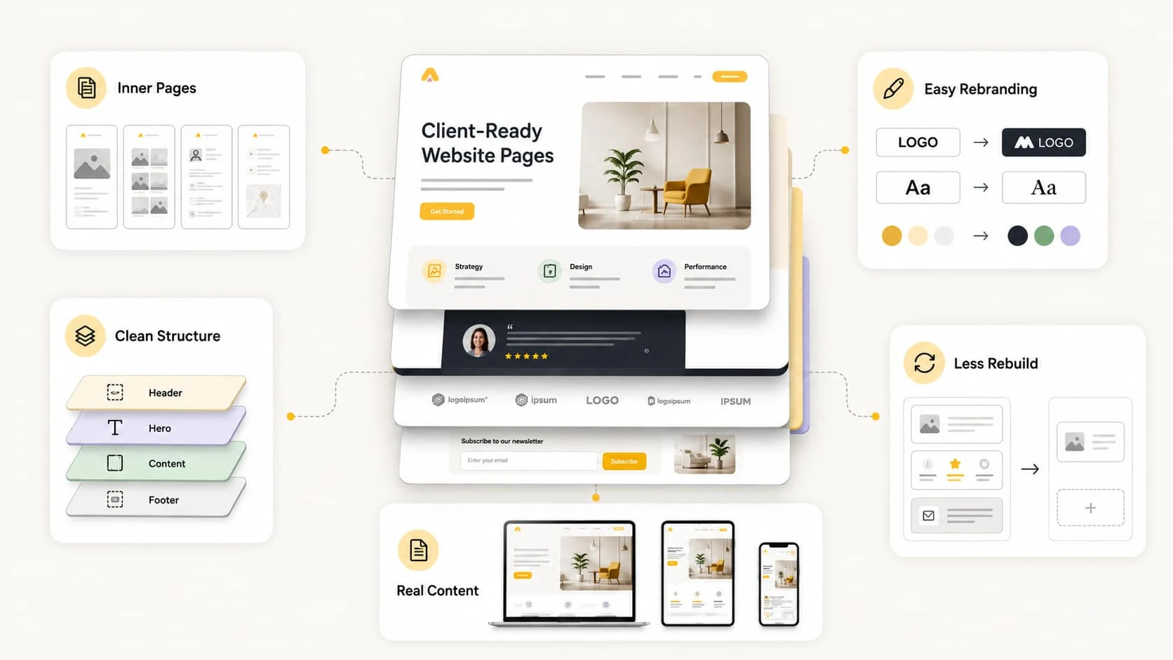 What makes a good bricks template for client projects 1