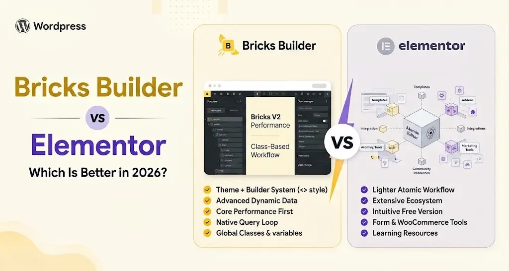 Bricks Builder vs Elementor: Which Is Better in 2026?
