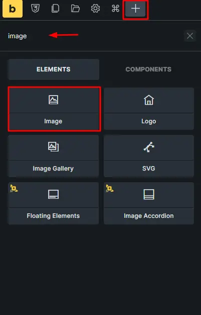 Add an image 