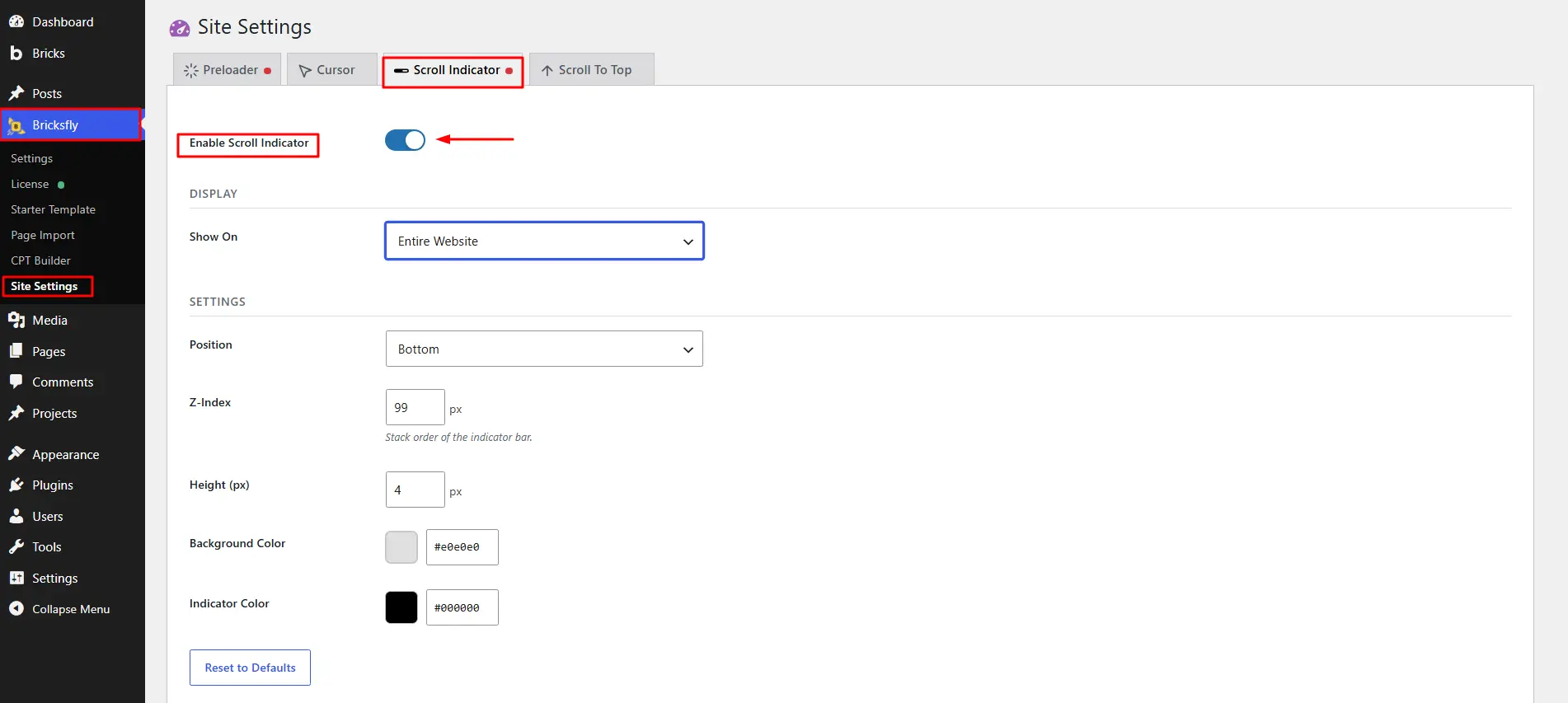 Enable scroll indicator 04 