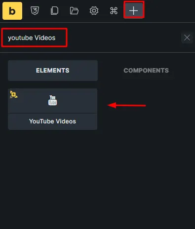 Search bar youtube 03