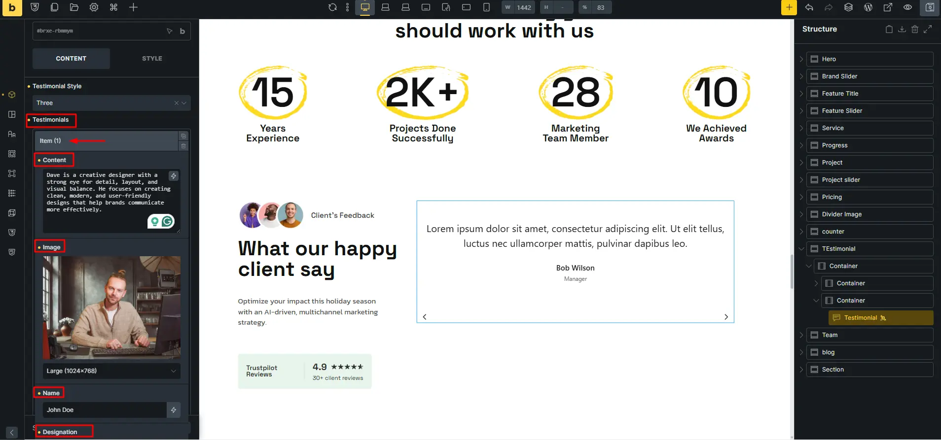 Testimonials item 05