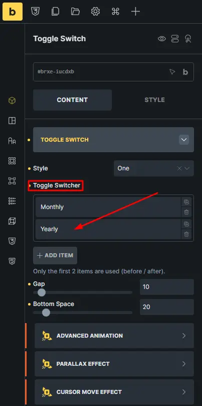 Toggle switcher 06 1