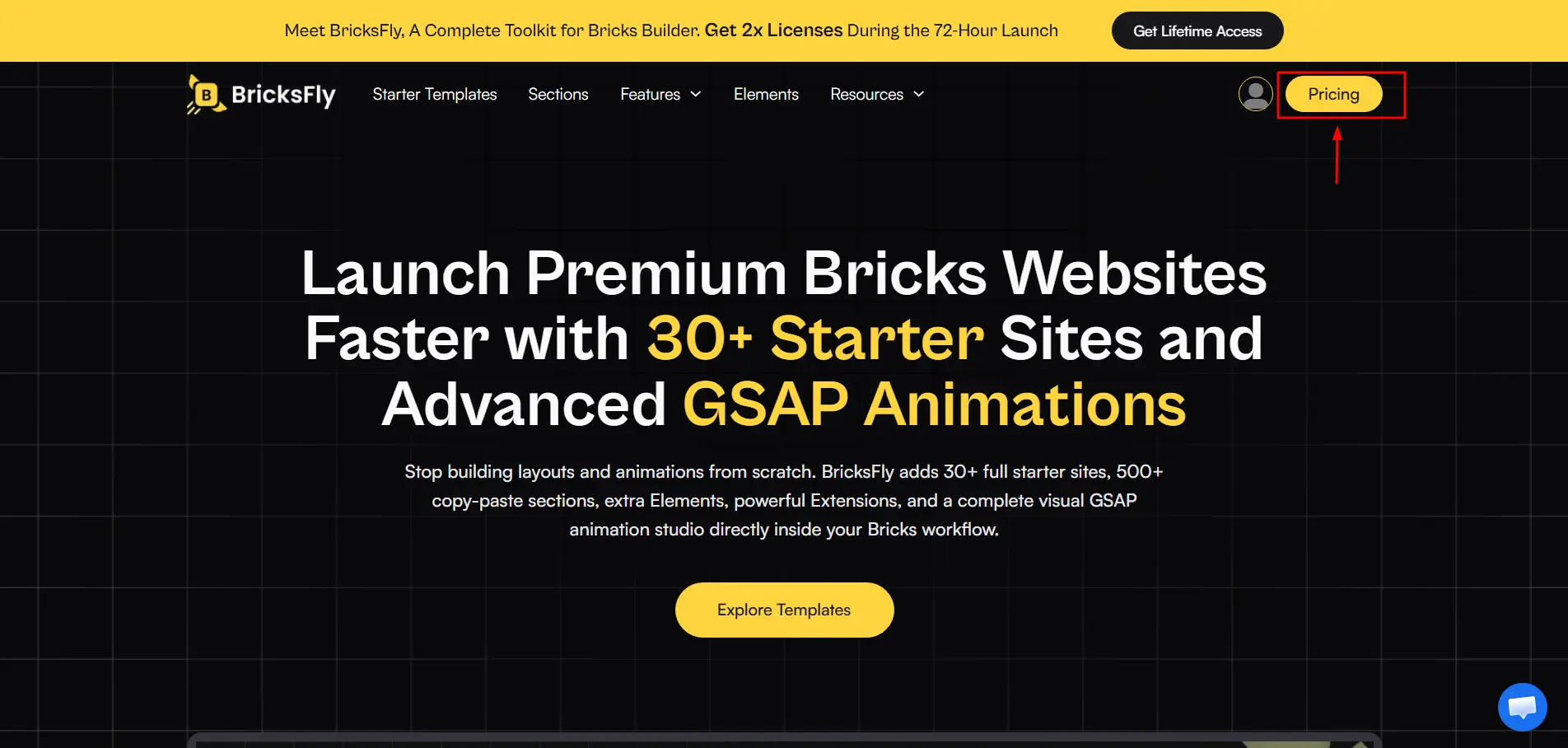 Visit bricksfly website