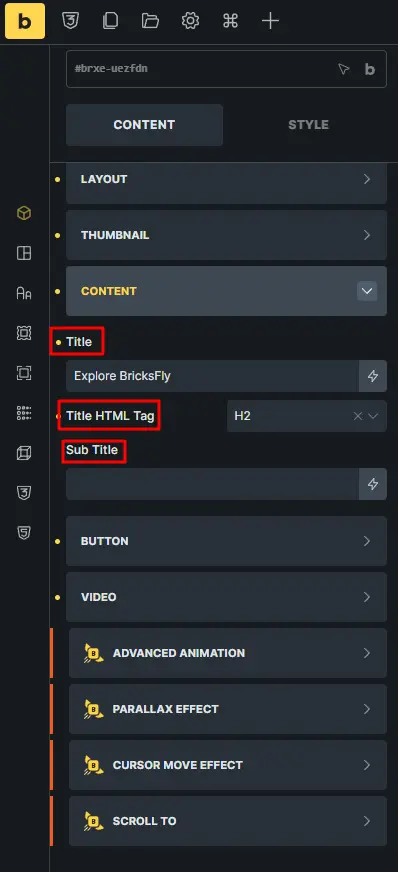 Content customized