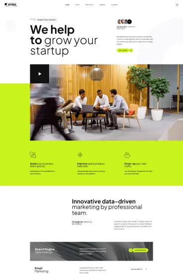 4. marketing agency light